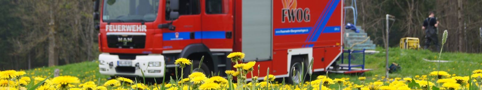 Einsatzfahrzeug der Feuerwehr Obergermaringen