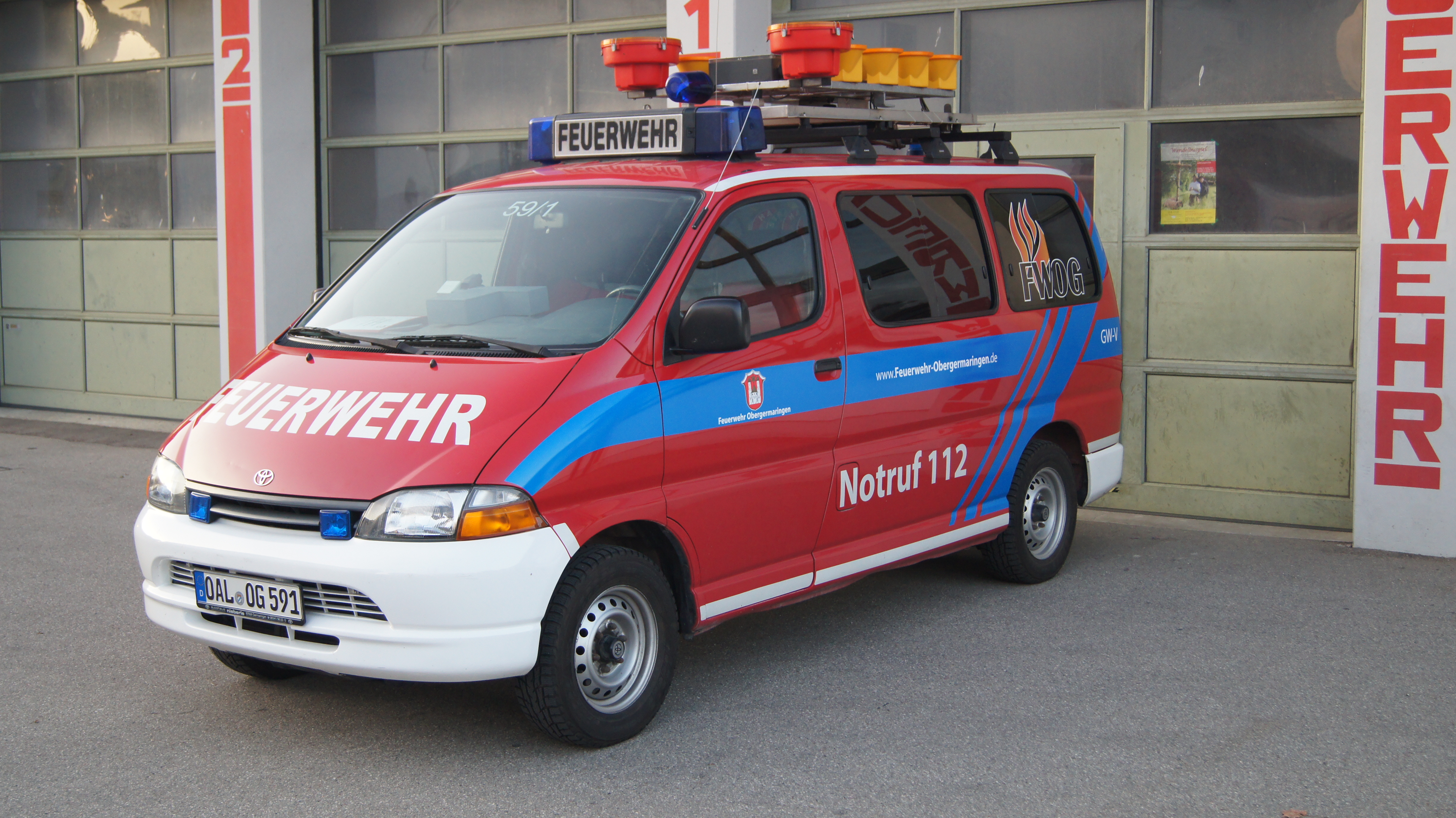 Fwog Geratewagen Verkehr Gw V Feuerwehr
